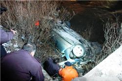 KARS ÇAYINA UÇTU