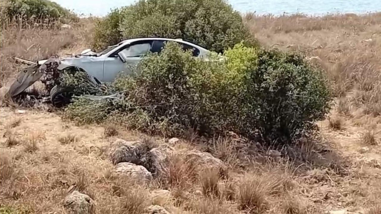 Otomobiliyle kaza geçiren polis, hayatını kaybetti