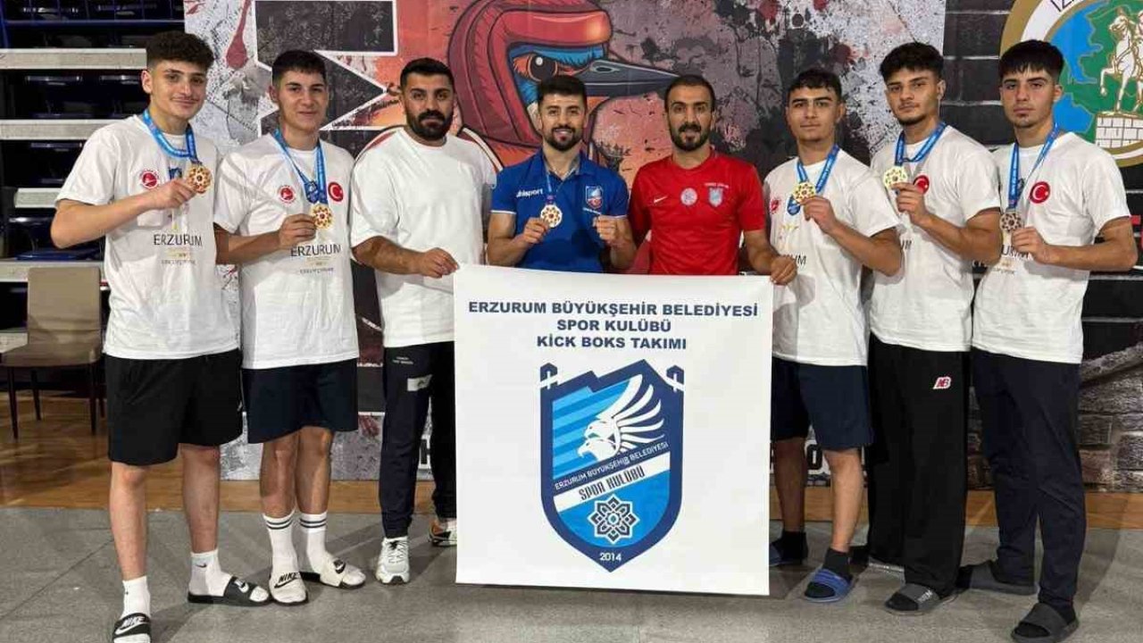 Erzurumlu sporculardan büyük başarı