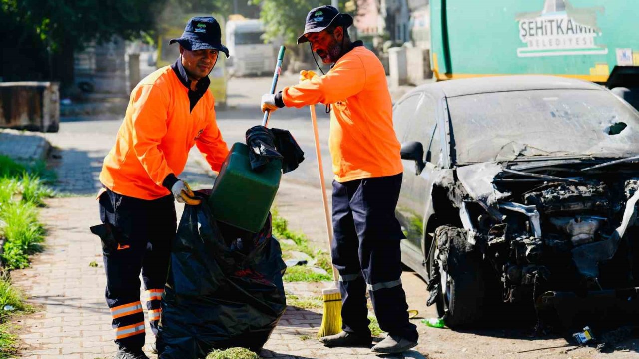Şehitkamil’den Küsget’te temizlik seferberliği