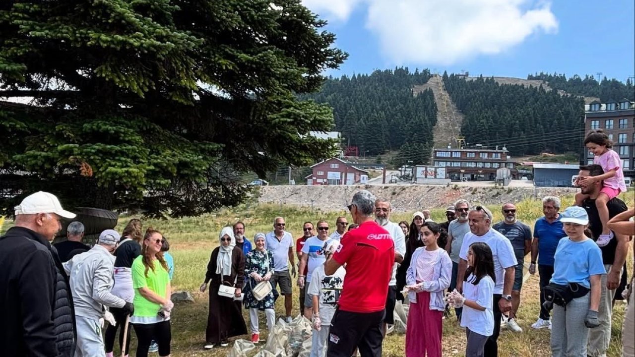 Uludağ’da yangına karşı temizlik seferberliği