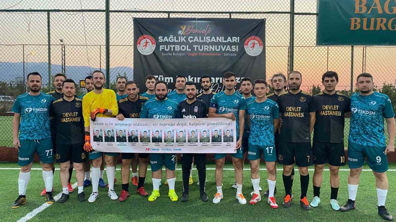 Şehitleri unutmadılar sadece galibiyet değil gönülleri de aldılar