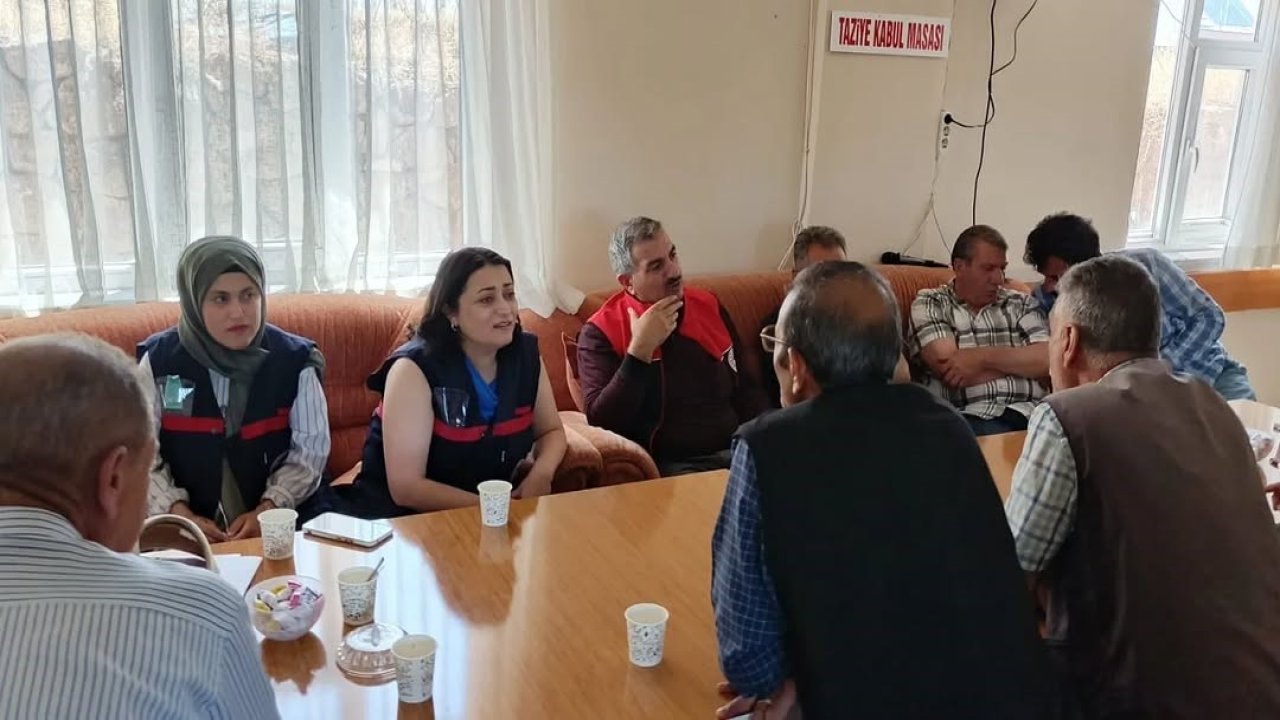 Doğubayazıt’ta çiftçilerle tarım sayımı konuşuldu