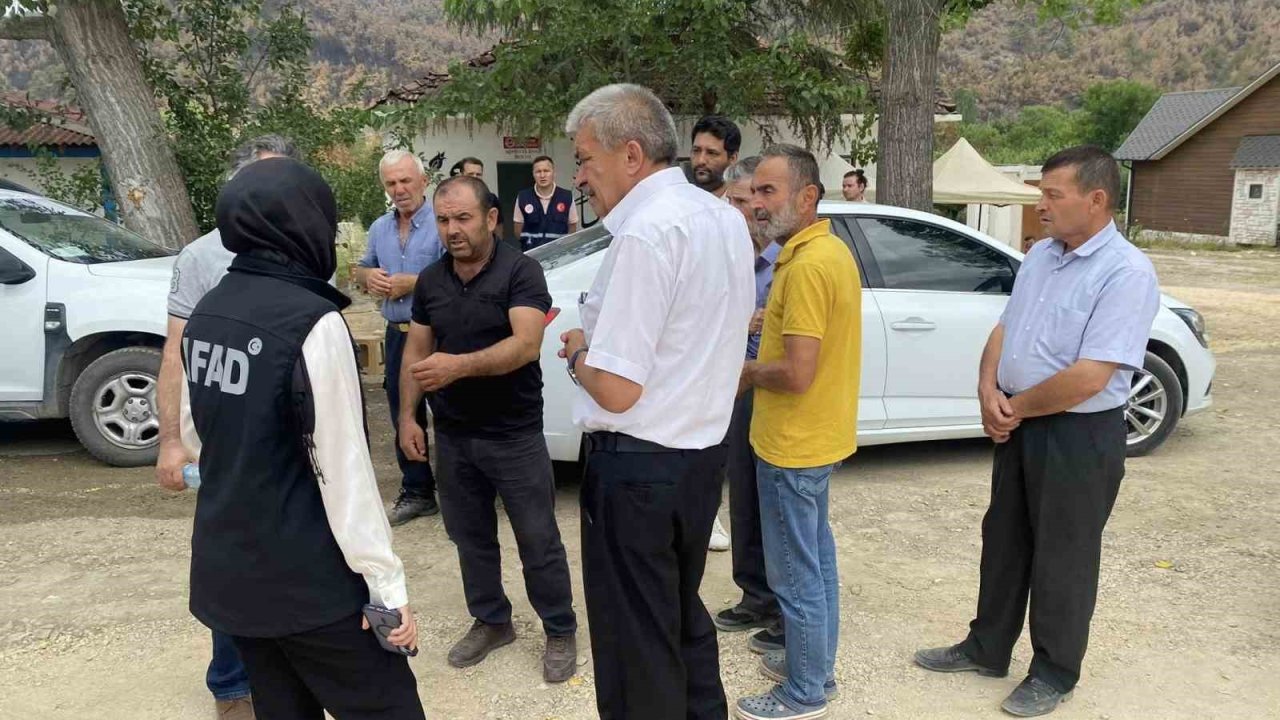 Köprücek köyünde sulama göledi için ilk adım atıldı