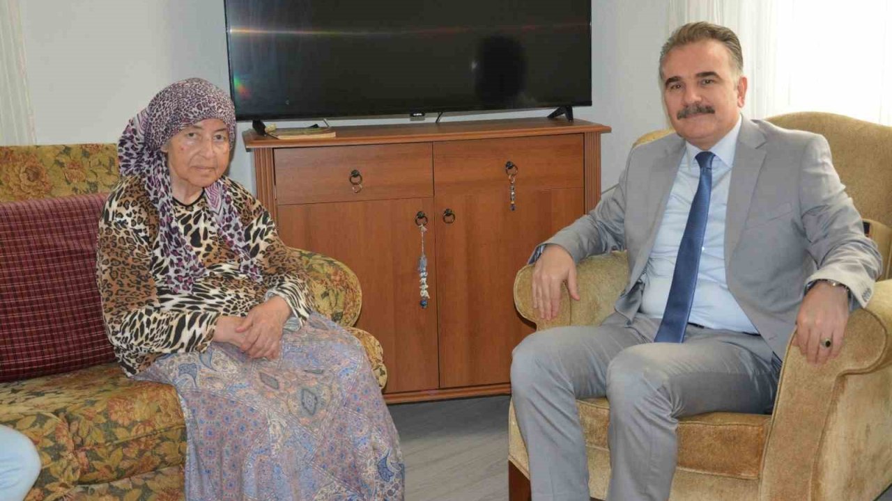 Kaymakam Odabaş’tan şehit annelerine anlamlı ziyaret