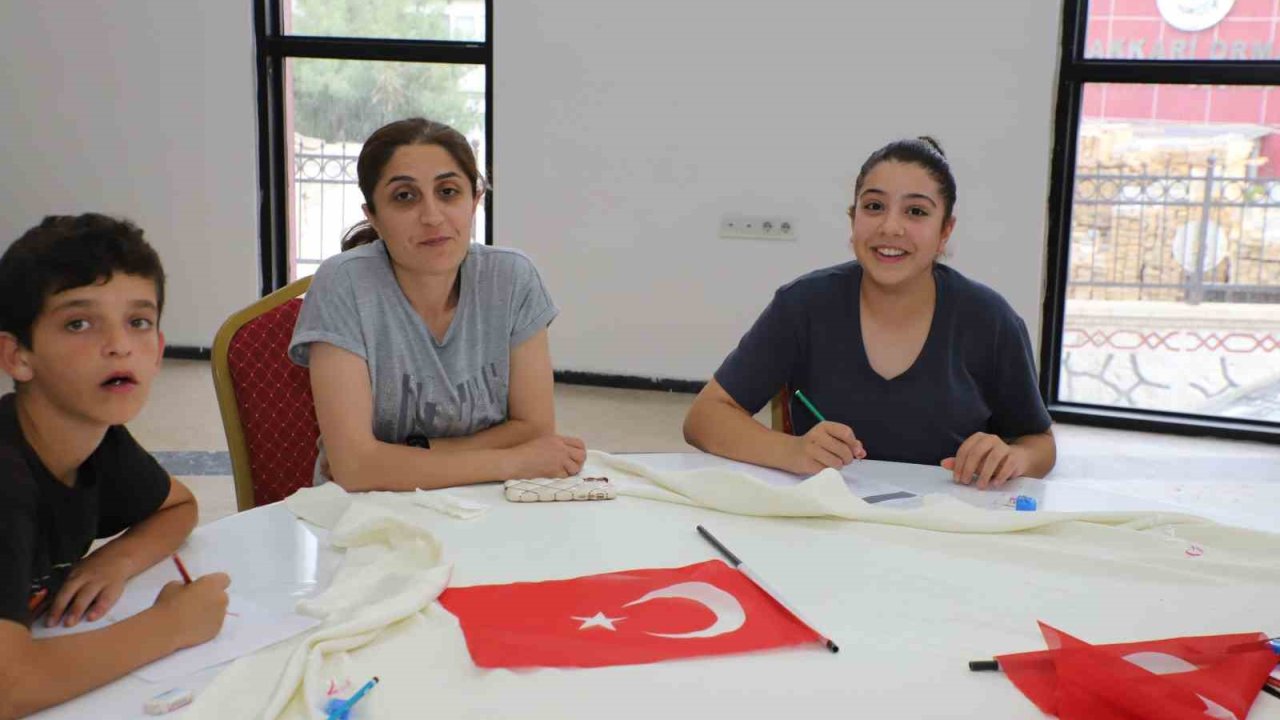 Hakkari’de 15 Temmuz temalı "Resim ve Mektup" yarışması