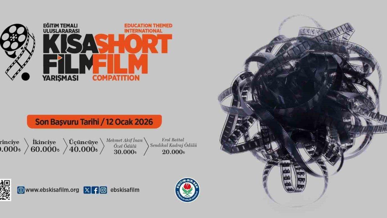 Eğitim temalı 9’uncu Uluslararası Kısa Film Yarışması başvuruları başladı