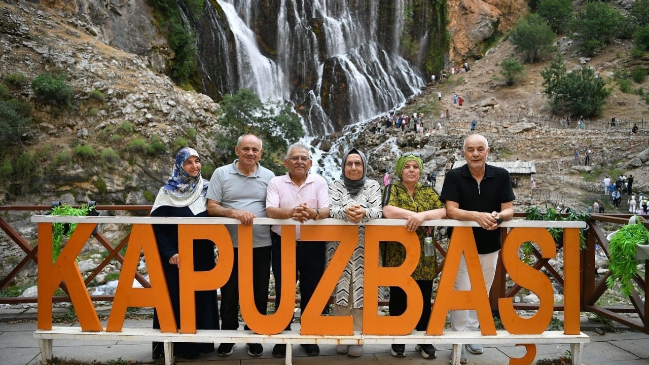 Başkan Büyükkılıç: "Kapuzbaşı, Türkiye’nin Niagarası"