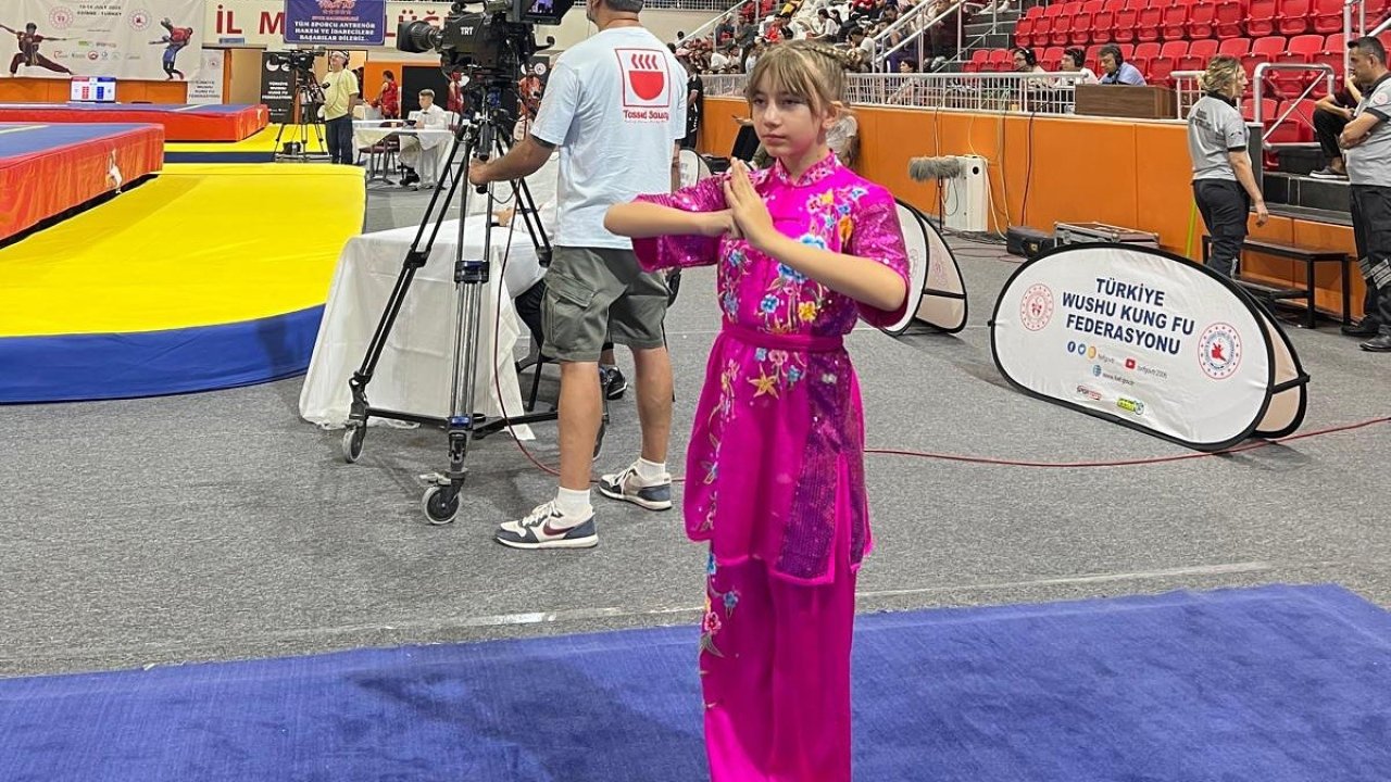 Kayseri’nin altın kızı Balkan Şampiyonu oldu