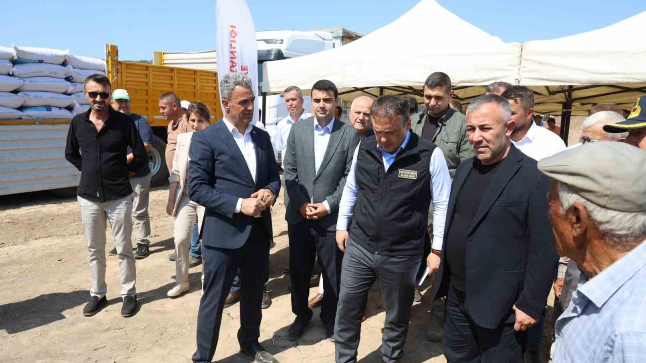 Kaşıkçı mahallesine yangın sonrası destekler ulaştırıldı