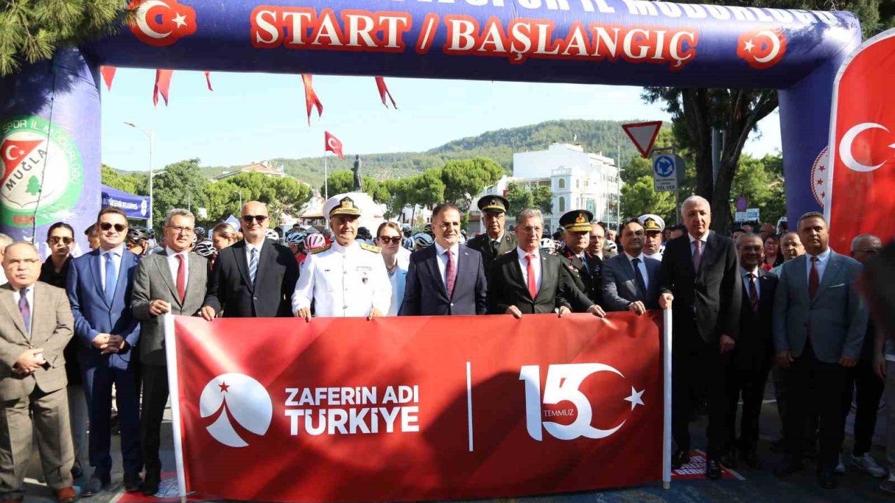 15 Temmuz Demokrasi ve Şehitleri Anma Bisiklet Yarışı sona erdi