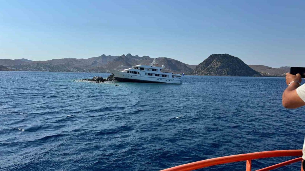 Motoryatı kurtarma çalışmaları sürüyor