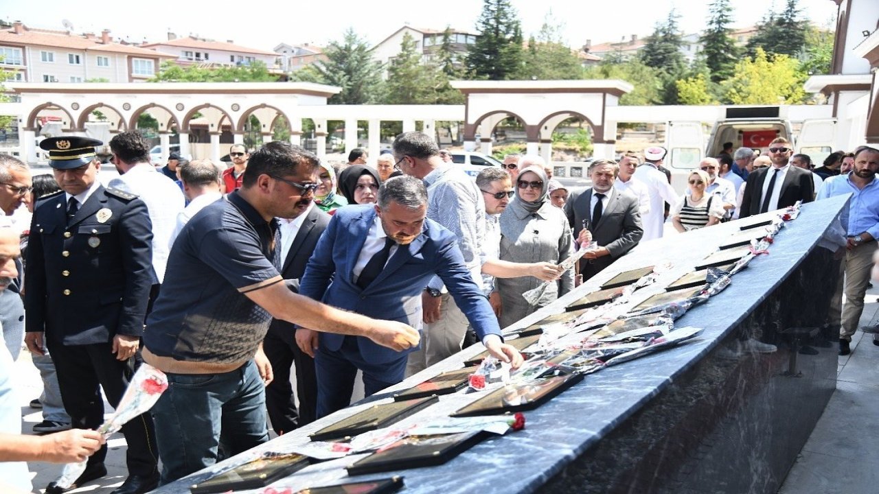 Pursaklar’da 15 Temmuz şehitleri anıldı