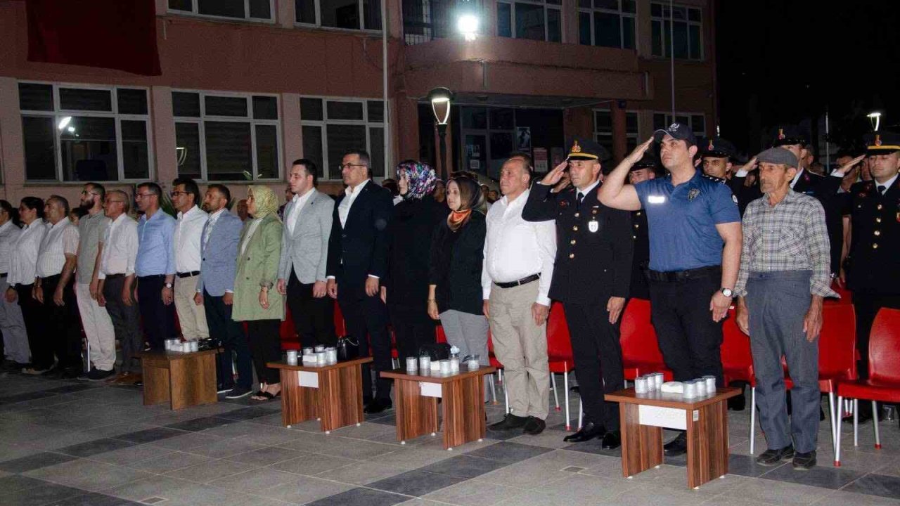 Sarıgöl’de 15 Temmuz Şehitleri dualarla anıldı