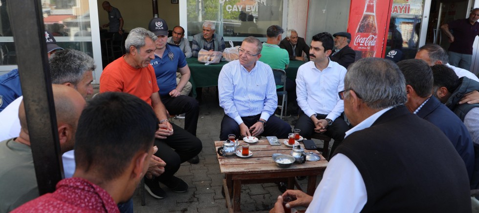 Vali Ziya Polat, Susuz İlçesinde Esnaf ve Vatandaşlarla Buluştu