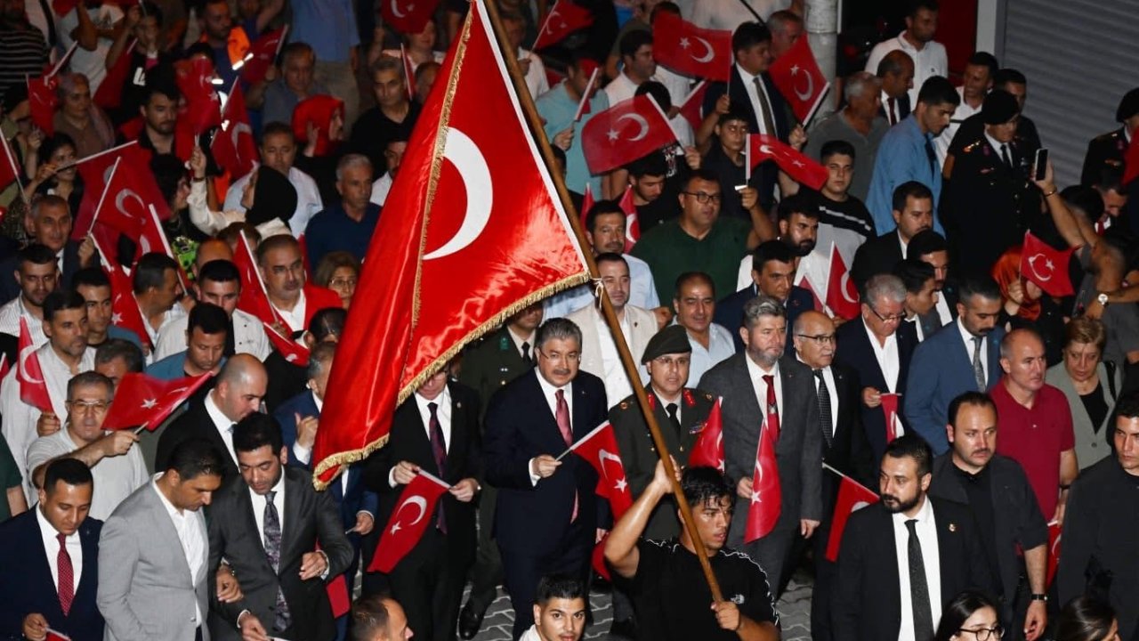 Osmaniye’de Demokrasi ve Milli Birlik yürüşü düzenlendi