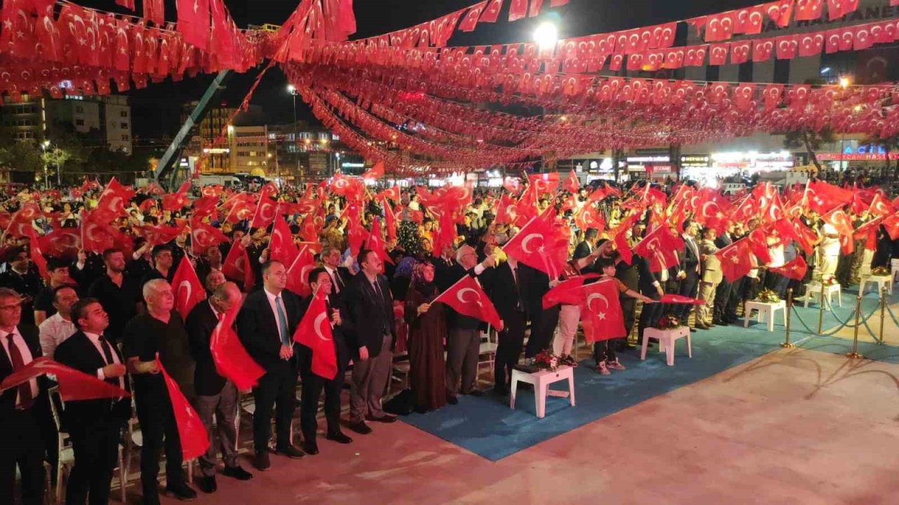 Şanlıurfa’da 15 Temmuz ruhu diri tutuldu
