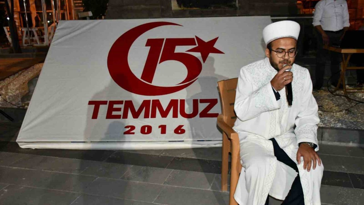 15 Temmuz Şehitleri Tomarza’da dualarla anıldı