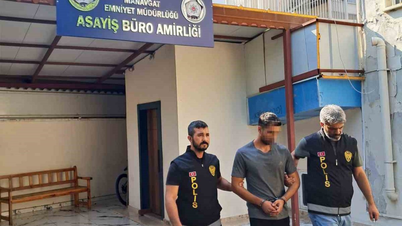 Manavgat’ta 12 yıl hapis cezası ile aranan şahıs yakalandı
