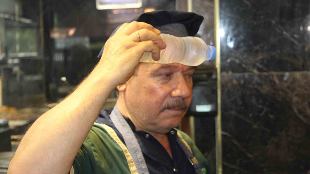 Sıcak hava en çok ocak başında çalışan ustaları zorluyor