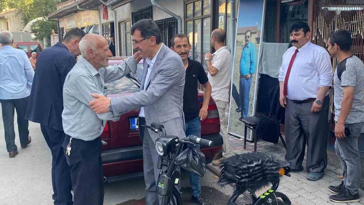 Başkan Eyüp Kahveci esnafla buluştu