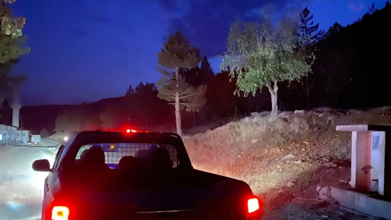 Mut’ta orman güvenliğine yönelik önleme çalışması yapıldı