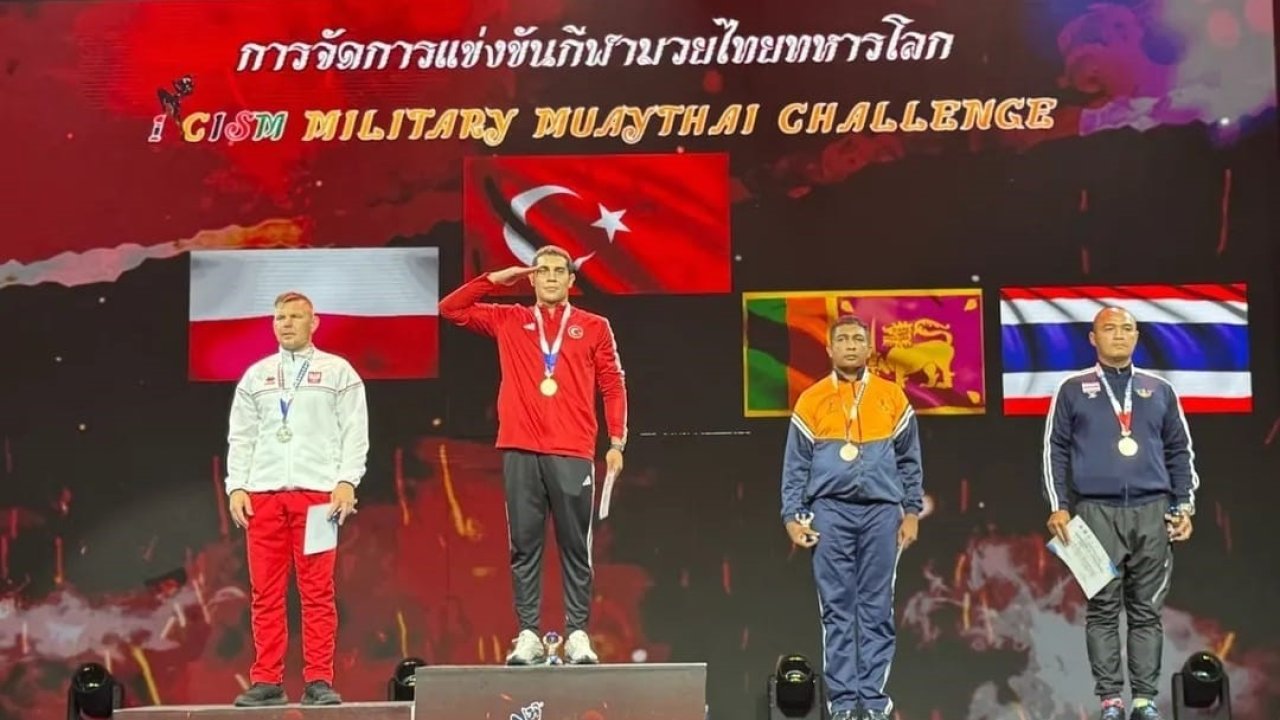 Murat Avcı,Askeri Oyunlar Dünya Şampiyonu oldu