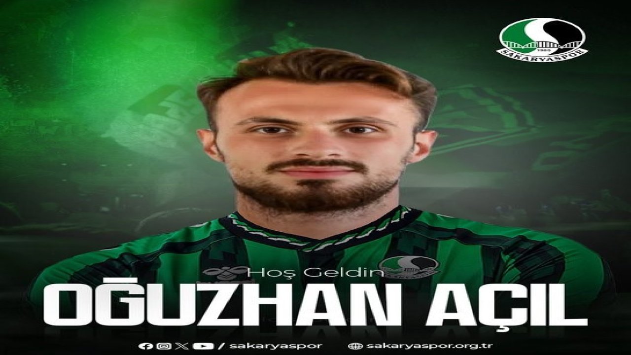 Sakaryaspor, Oğuzhan Açıl’ı kadrosuna kattı