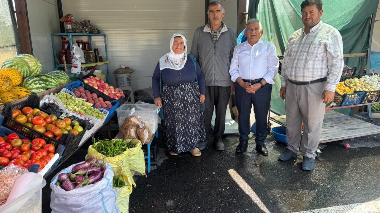 Çiftçinin yüzü Başkan Büyükkılıç ile gülüyor