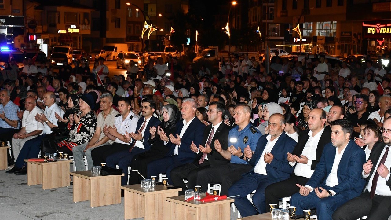 Kulu’da "15 Temmuz Demokrasi Ve Milli Birlik Günü" etkinlikleri