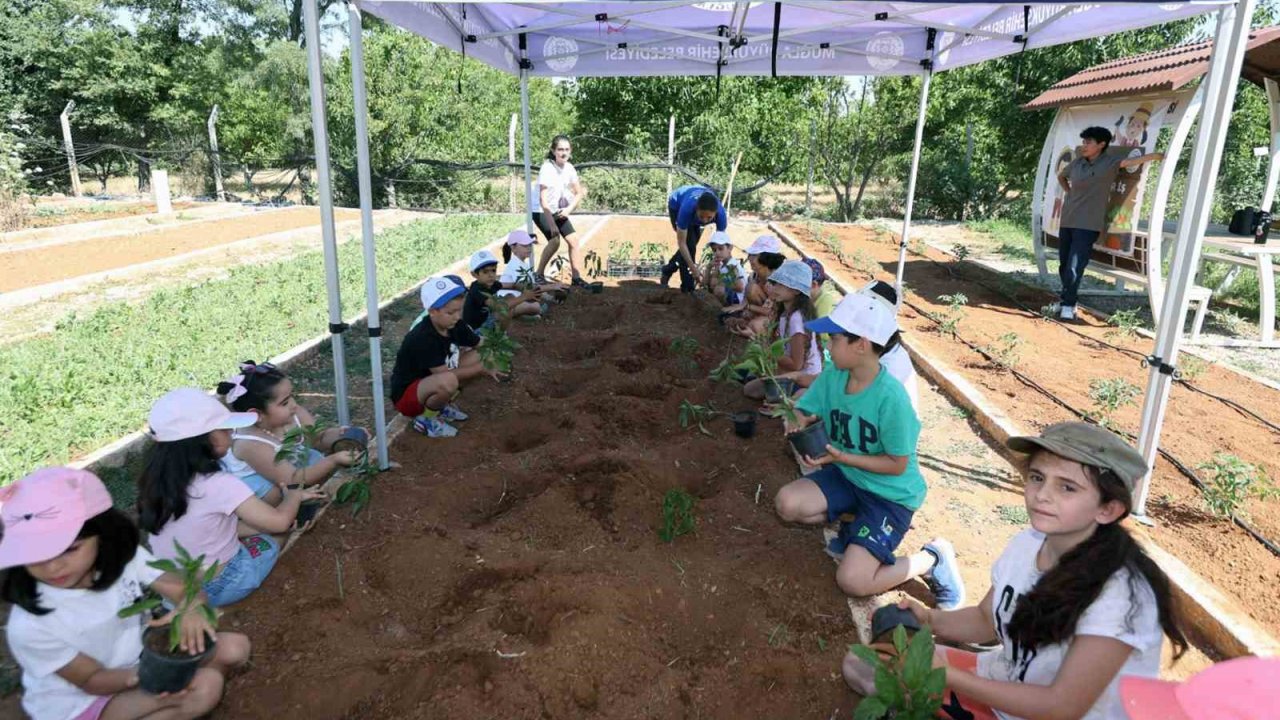 Miniklere uygulamalı tarım eğitimi