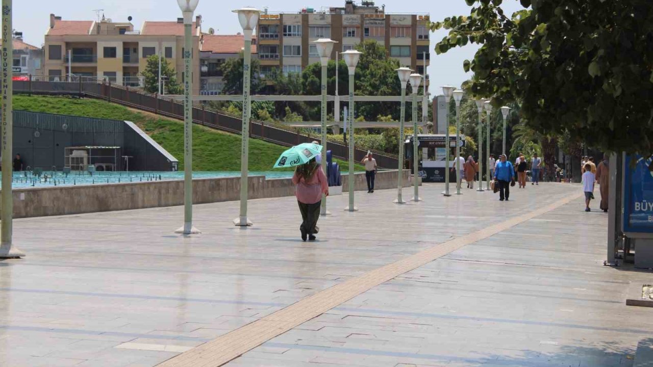 Sıcaklar arttı, sokaklar boş kaldı