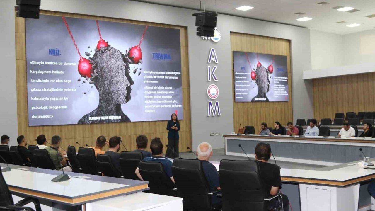 Van’da afetlere yönelik psikolojik ilk yardım eğitimi