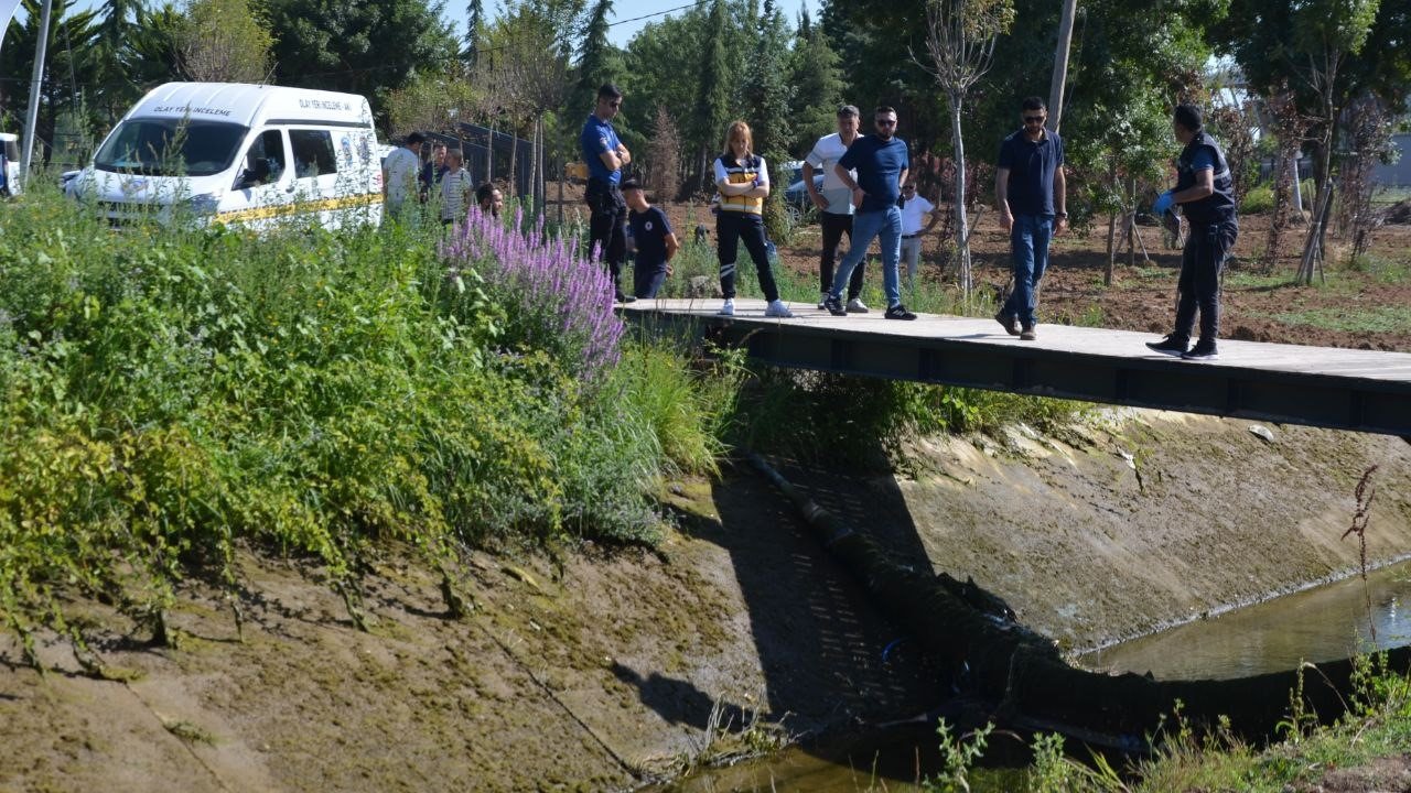 Sulama kanalında kadın cesedi bulundu