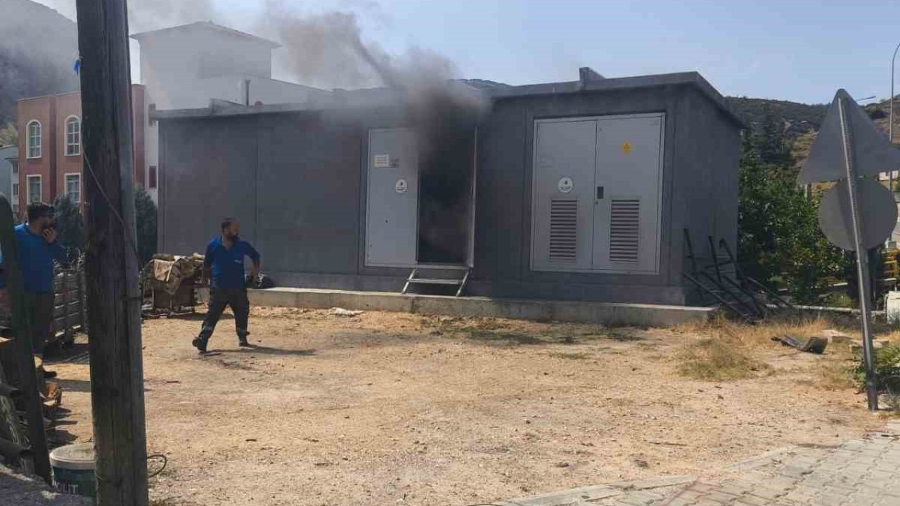 Bilecik’te trafo yangını korkuttu