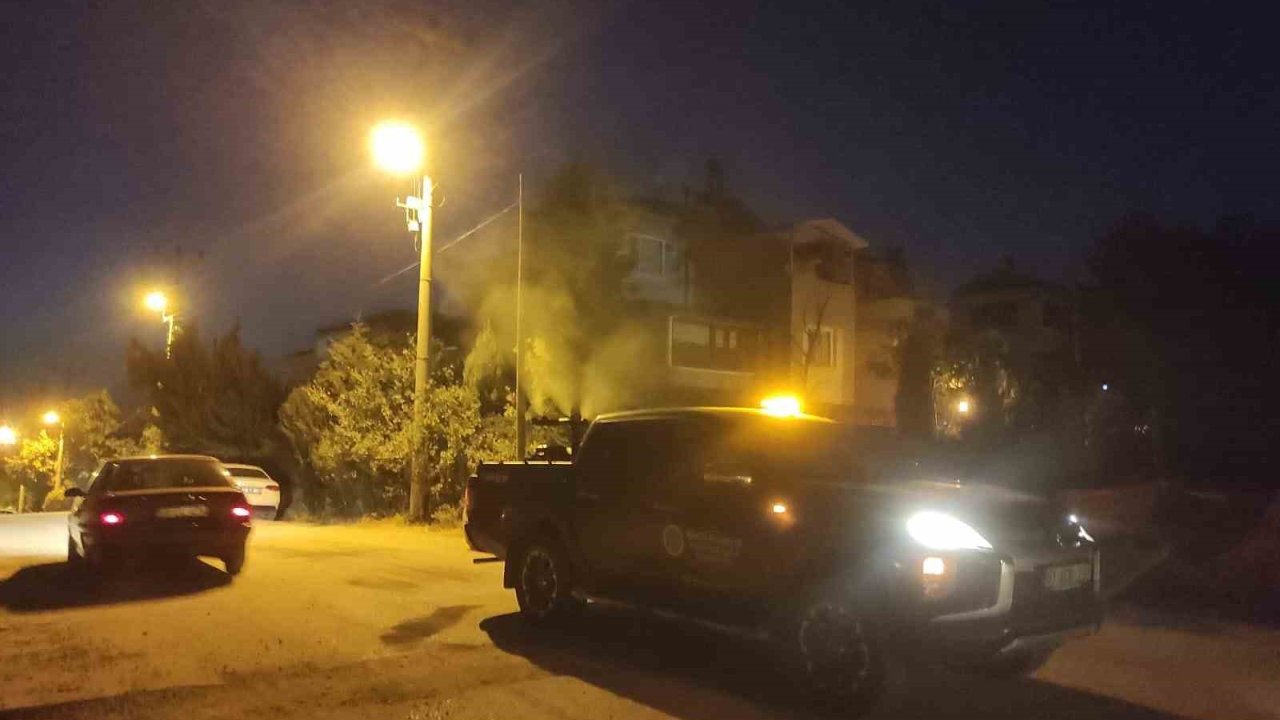 Bilecik’te mahalle mahalle sinek ilaçlaması