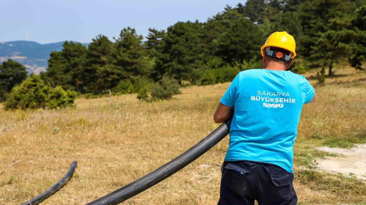 Artan su talebine karşı kırsalda altyapı çalışmaları devam ediyor