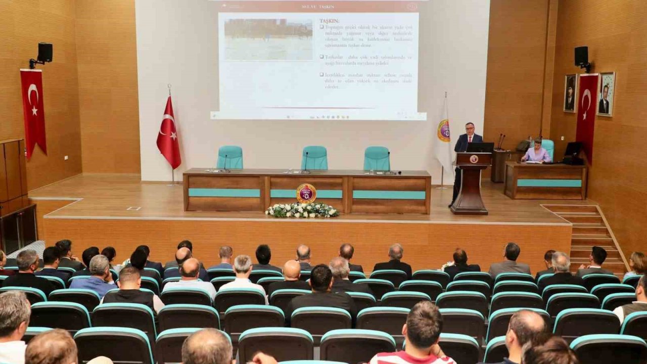 Ordu’da taşkın riski masaya yatırıldı