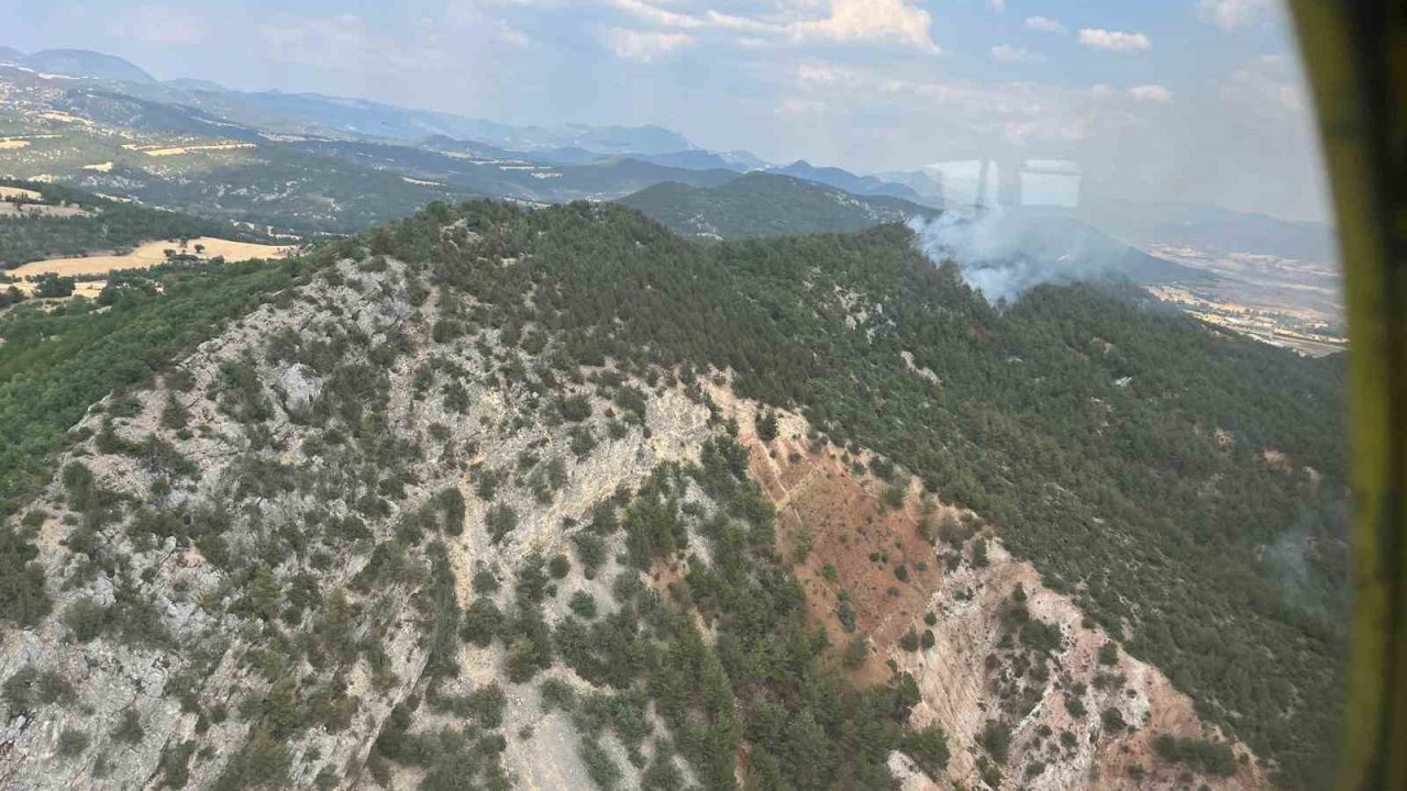Bolu’da çıkan orman yangını büyümeden kontrol altına alındı