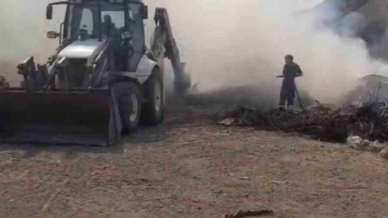 Çocukların oyunu sonrası çıkan yangın paniğe sebep oldu