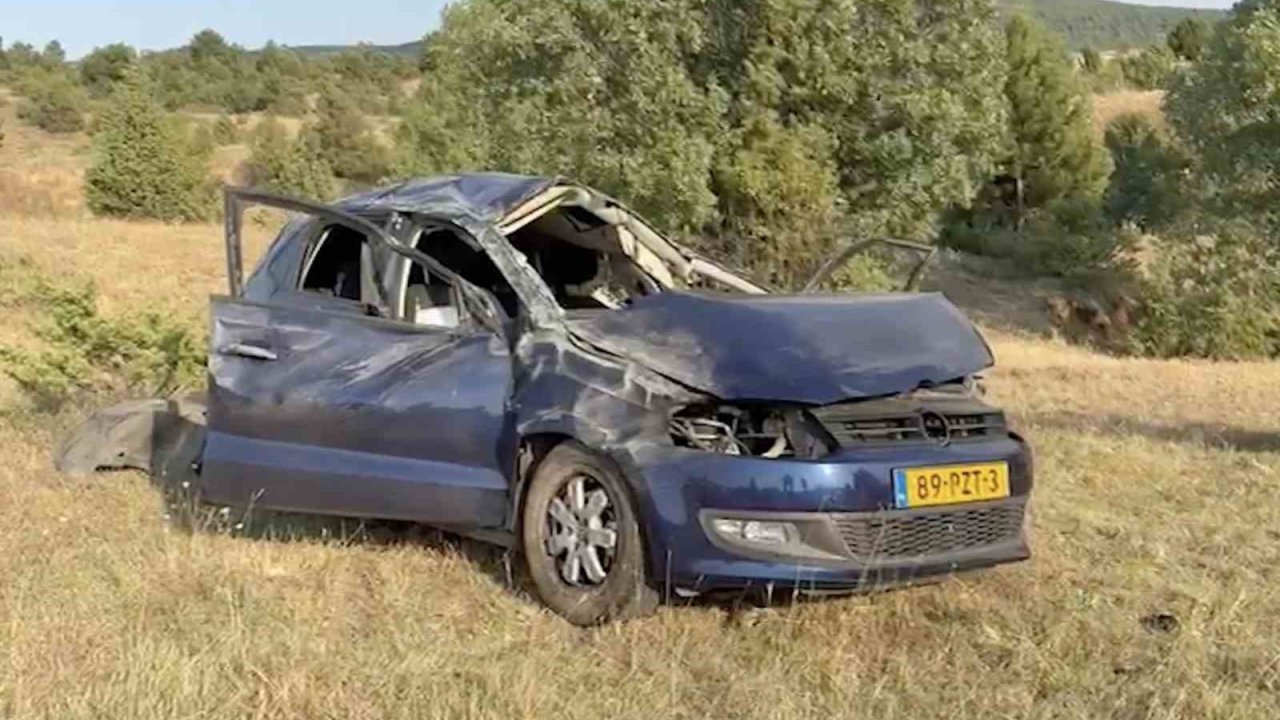 Kastamonu’da otomobil şarampole yuvarlandı: 1 ölü