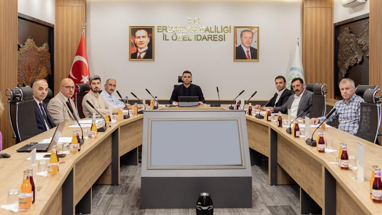Erzincan’da ‘İl Encümen Toplantısı’ yapıldı
