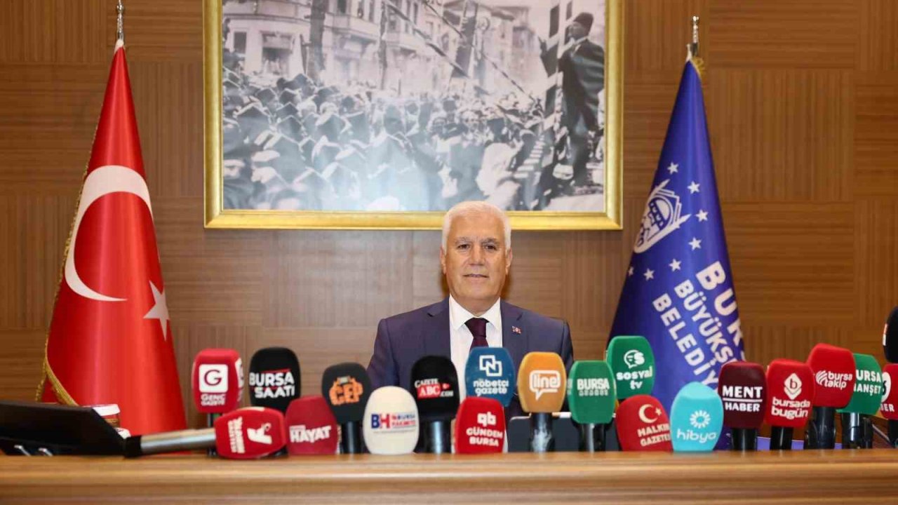 Bursa’da Büyükşehir Belediyesi’nden toplu ulaşıma 380 milyon liralık destek