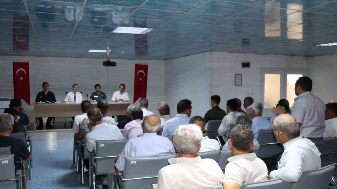 Orman yangınları riskini azaltmak için toplandılar