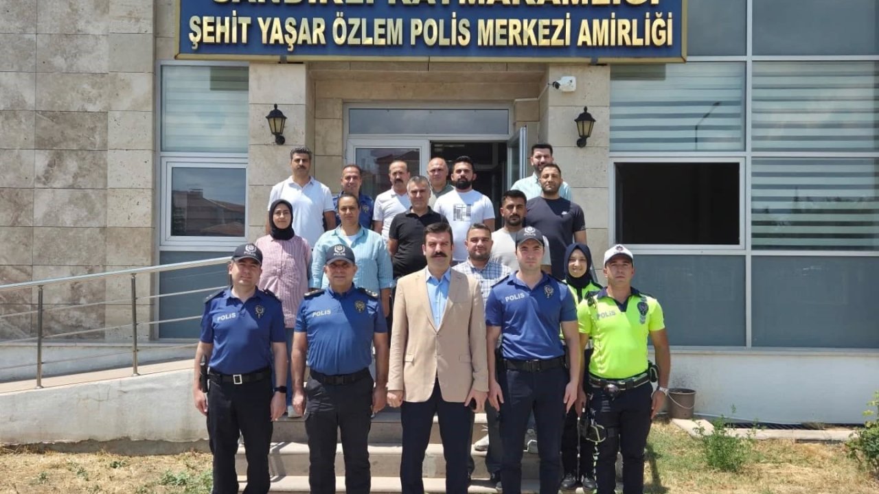 Kaymakam Yosunkaya’dan kurumlara ziyaret