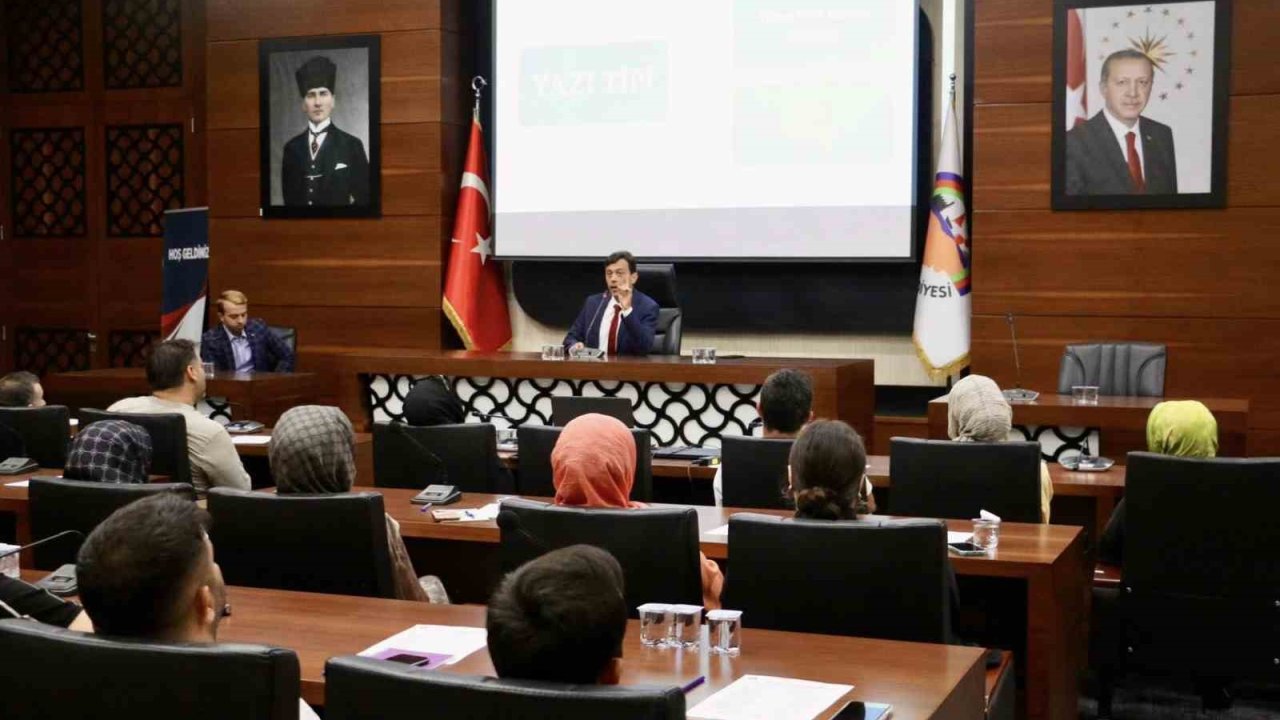 Personele "resmi yazışma" eğitimi