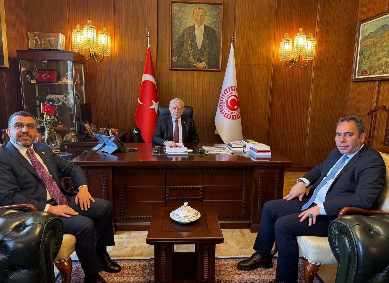 TBMM Başkanvekili Celal Adan'a ziyaret