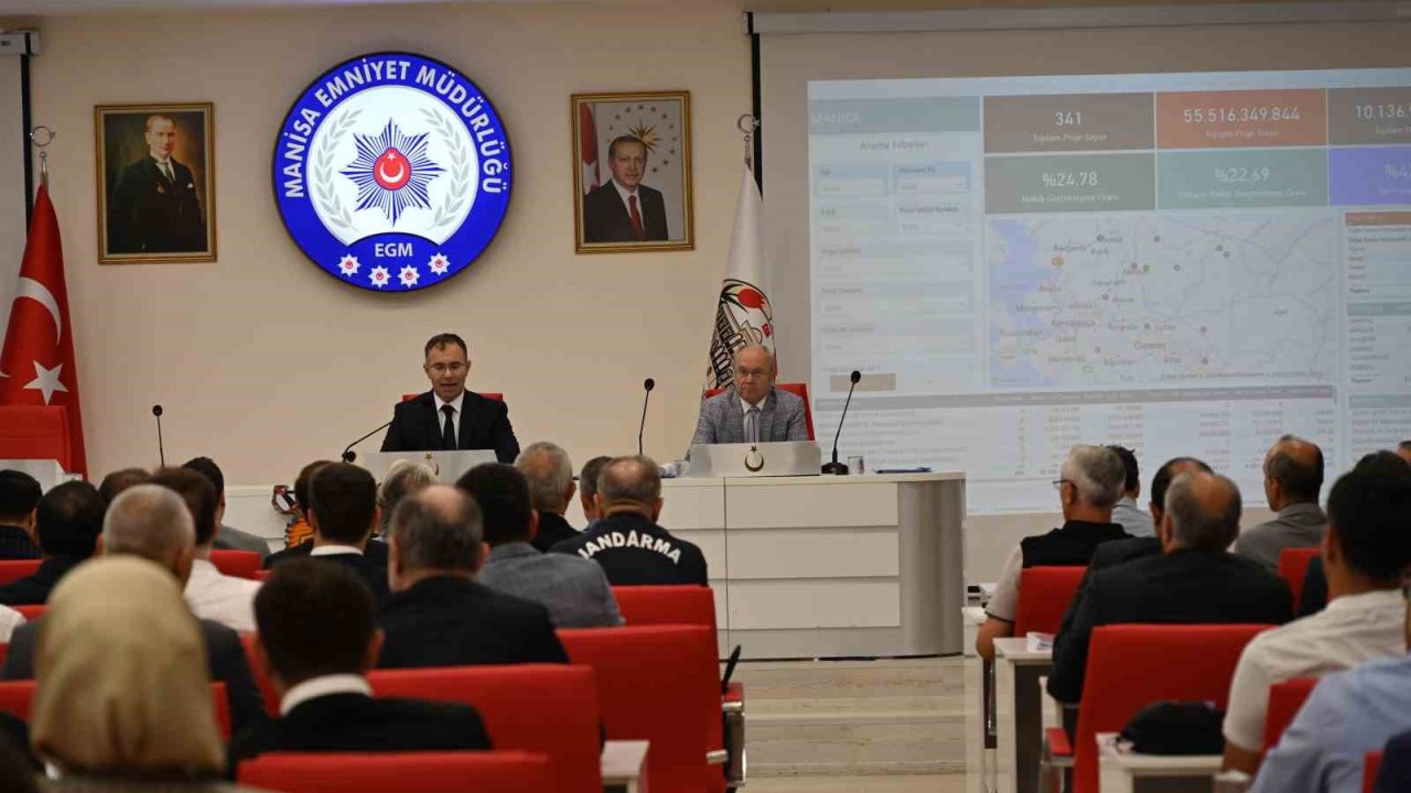 Manisa’da 2025 yılı kamu yatırımları değerlendirildi