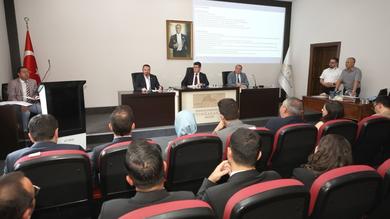 Sahipsiz hayvanlar için koordinasyon toplantısı yapıldı