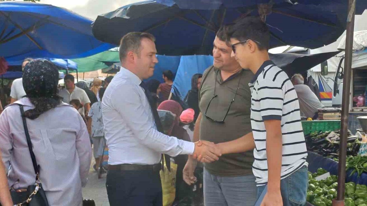 Cumayeri Kaymakamı vatandaşlara veda etti